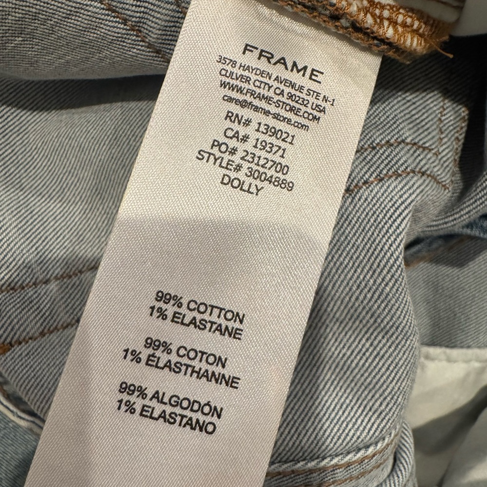 Frame The Arrow Jeans Size 27 - Picture 9 of 9